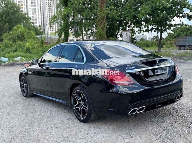 Mercedes C300 AMG 2016 Đen 78.000 km