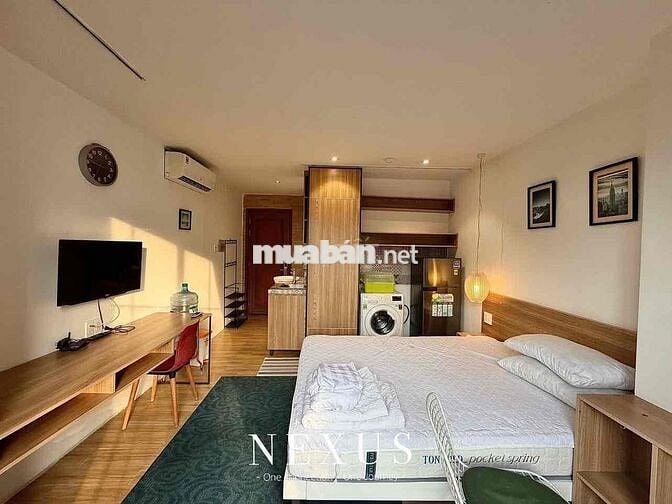 STUDIO FULL NỘI THẤT - BAN CÔNG 100% NEW NGAY VẠN HẠNH MALL