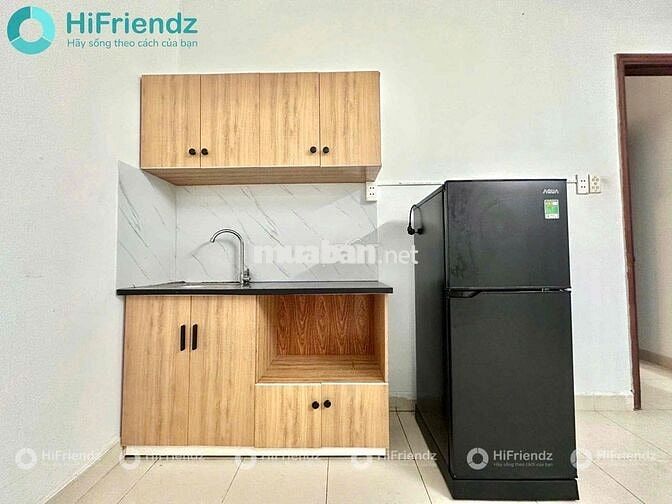 CĂN HỘ 1PN 1PK sát Parc Mall Q8 giáp Q5,Q10 - FULL NT 40m2 cửa sổ lớn