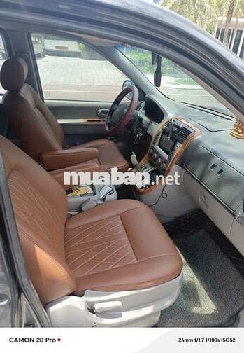Kia Carnival 2008 Xăng Đen