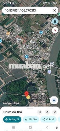 Bán đất Lý Nhơn - Cần Giờ (ngay khu nhà yến cầu Vàm Sát)