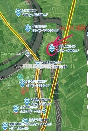 Bán đất Lý Nhơn - Cần Giờ (ngay khu nhà yến cầu Vàm Sát)
