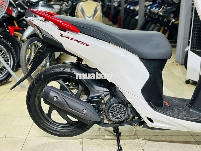 XE MÁY THỊNH PHÁT- VISION KHOÁ SMK TRẮNG ĐỎ SPORT