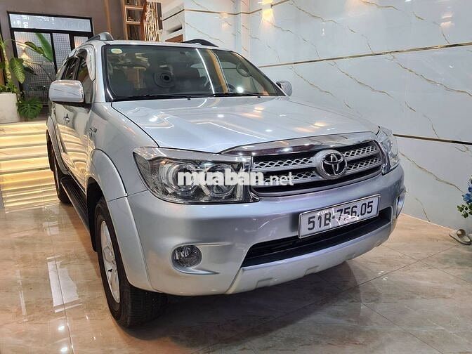 TOYOTA FORTUNER 2009 TỰ ĐỘNG XĂNG 2 CẦU, 1 CHỦ