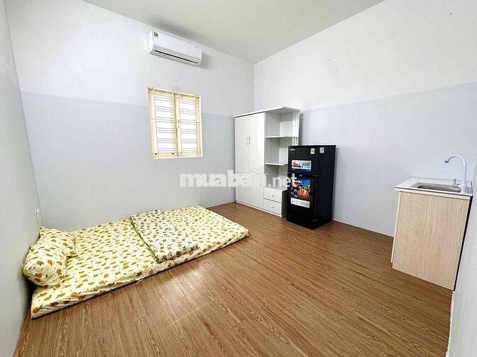 CHO THUÊ STUDIO, ĐỦ NỘI THẤT TIỆN ĐI VÕ VĂN KIỆT, CỬA SỔ TRỜI
