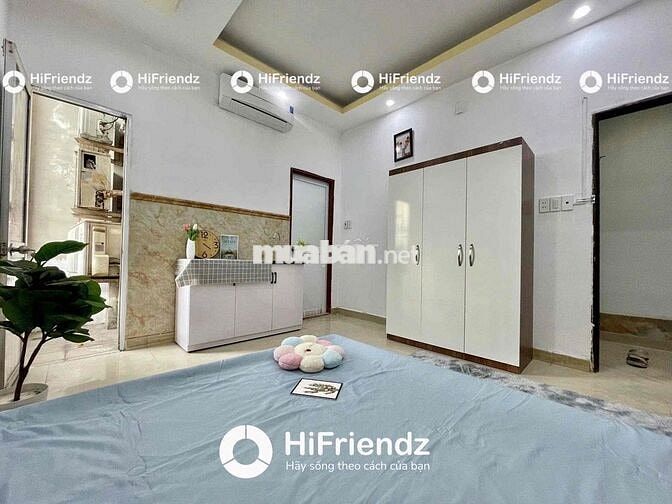 CHO THUÊ STUDIO FULL NỘI THẤT, BAN CÔNG, GẦN CÔNG VIÊN PHÚ LÂM
