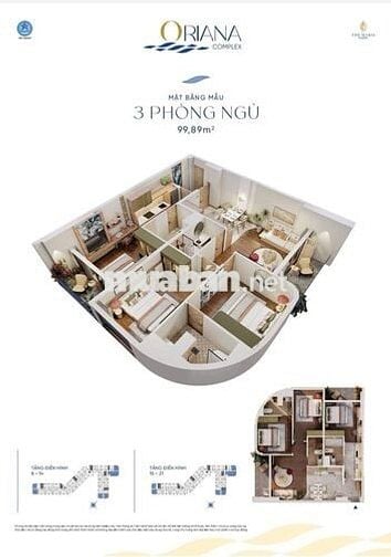 🔥 CHỈ TỪ 6,950 TỶ – CĂN 3PN GẦN 100M², VIEW BIỂN & HỒ BƠI VÔ CỰC 🔥