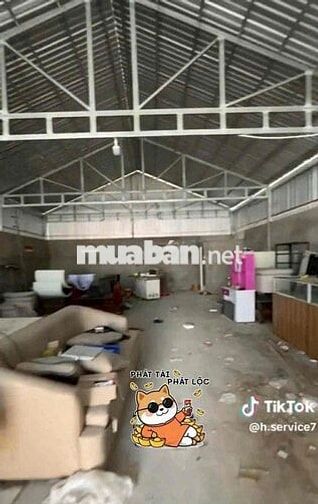 Cho thuê nhà kho mặt tiền Trần Hưng Đạo