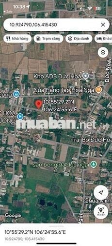 Bán nền 2 mặt tiền đường đá xanh