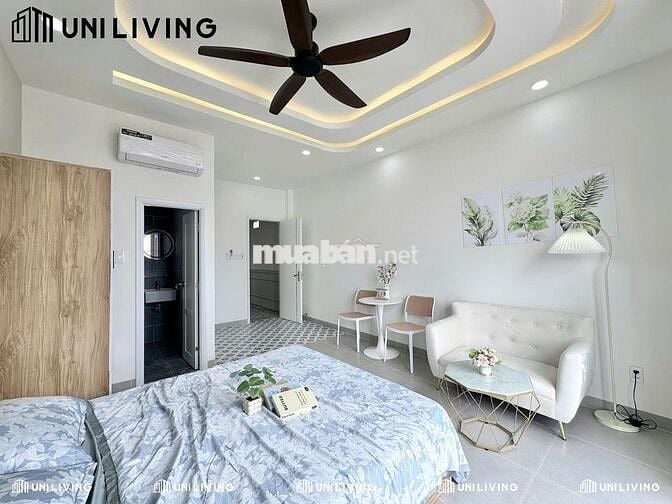 CHDV Ban công Full nội thất Mới xây ngay Phạm Văn Đồng, Kha Vạn Cân