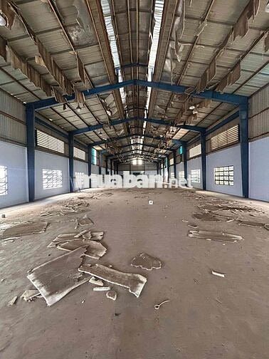 CHO THUÊ XƯỞNG 3.100M² – BÌNH TÂN, TP.HCM ĐIỆN 560kva, ĐƯỜNG XE CONT