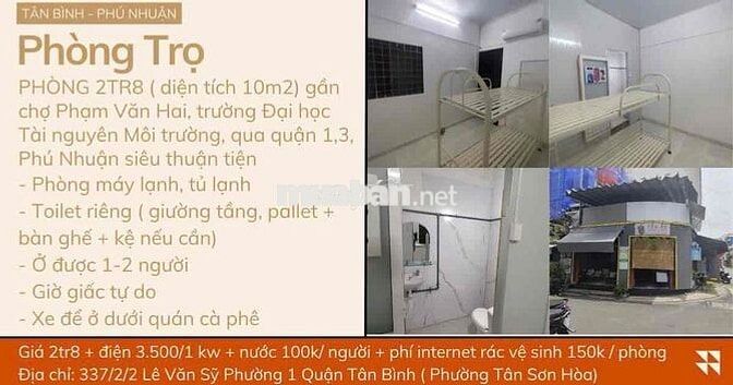 Phòng trọ sinh viên - kho hàng online - kinh doanh nail tatoo xăm