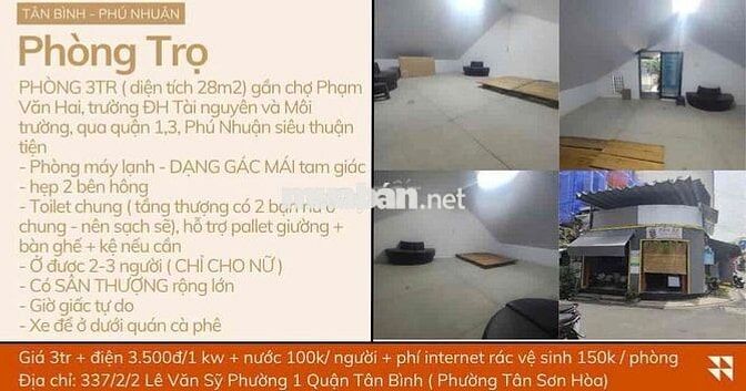 Phòng trọ sinh viên - kho hàng online - kinh doanh nail tatoo xăm