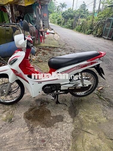 SYM Angela 50cc Trắng đỏ