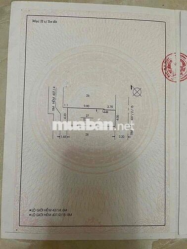 bán nhà Hoàng Văn Thụ , phường 4 Tân Bình