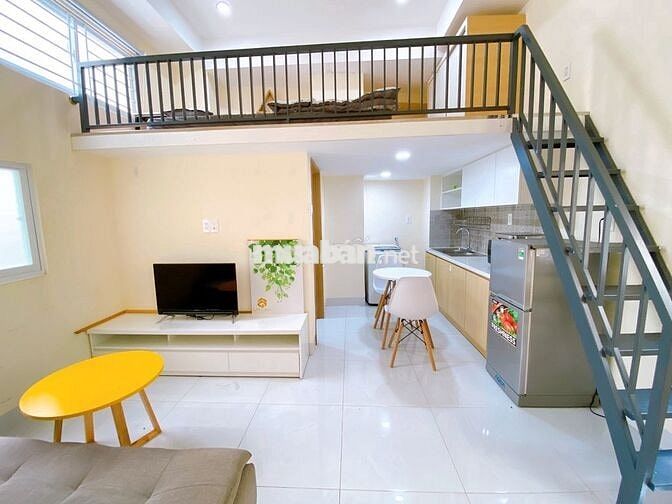GÁC FULL NỘI THẤT MÁY GIẶT RIÊNG MẶT TIỀN LÊ VĂN LƯƠNG Q7