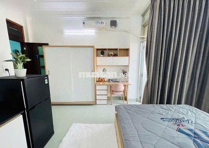 CHO THUÊ CĂN HỘ STUDIO_FULL NỘI THẤT_GẦN BÁCH KHOA_BAN CÔNG