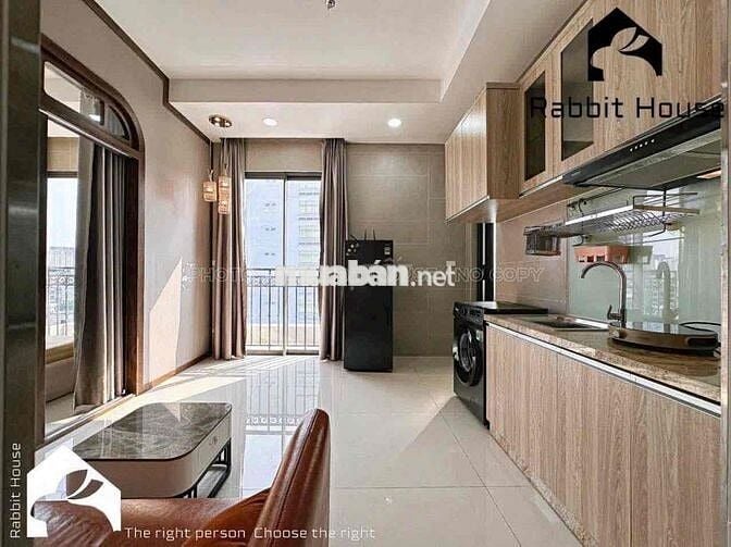 CHO THUÊ CĂN HỘ 1PN FULL_NỘI THẤT BANCOL ĐÓN NẮNG NGAY CẦU KIỆU