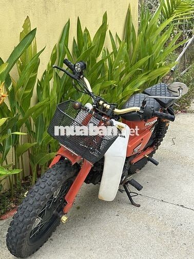 Honda Cub độ 2024 Đỏ Trắng Cũ