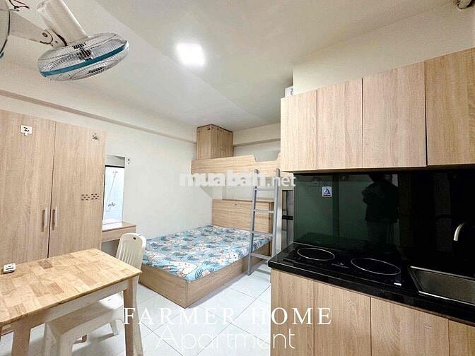 duplex có Giường Rộng Rãi Đầy Đủ Tiện Nghi Ngay Vườn Lài