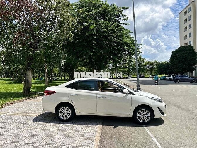 Toyota Vios G 2019 Trắng 48.000 km bao test Hãng