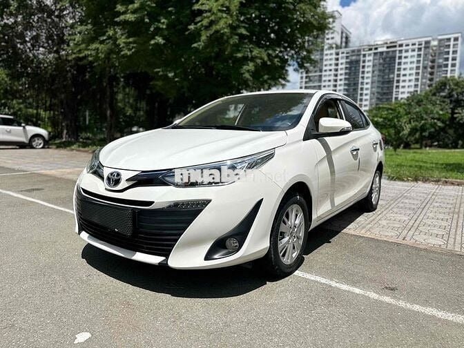 Toyota Vios G 2019 Trắng 48.000 km bao test Hãng