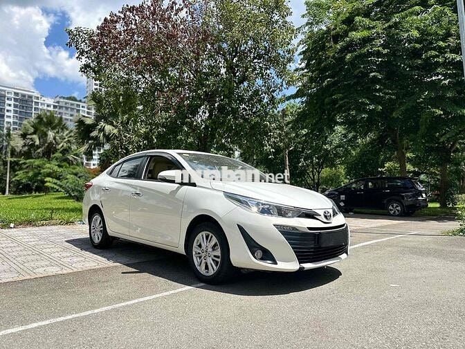 Toyota Vios G 2019 Trắng 48.000 km bao test Hãng
