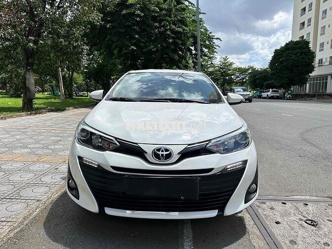 Toyota Vios G 2019 Trắng 48.000 km bao test Hãng
