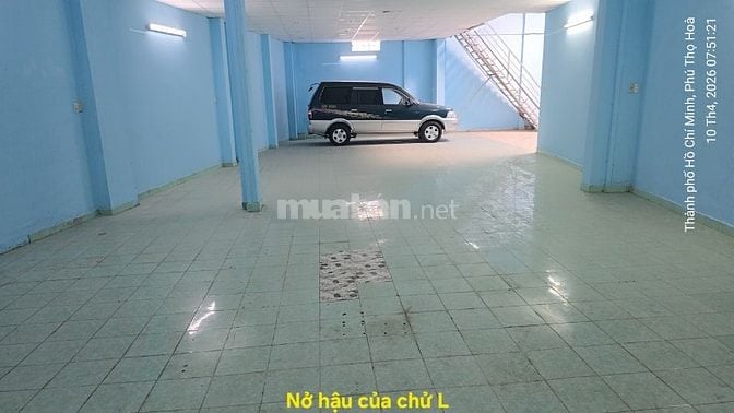 Cho thuê nhà xưởng lâu dài, nhà xưởng mặt tiền đường, nở hậu chữ L