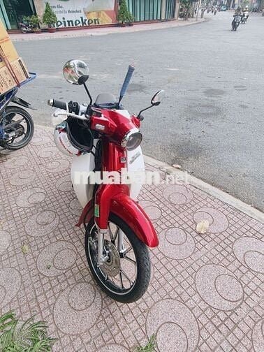 Detech Xe máy 50cc 966 km Đỏ Trắng