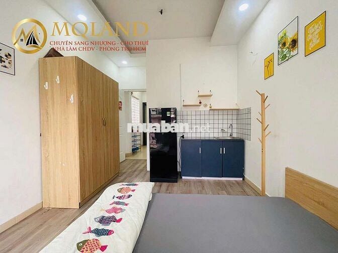 Sang 9p thuê 28Tr Hẻm Ô Tô Lê Văn Sỹ, Q3