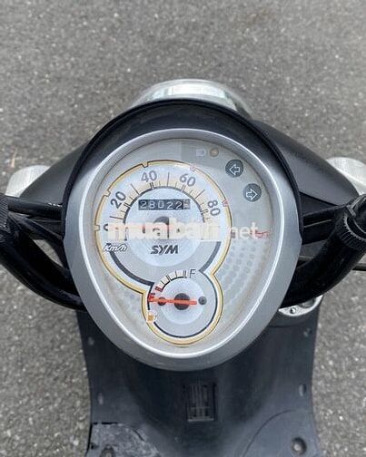 SYM Elite 50cc 2017 Đen 24000 km