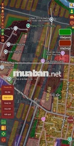 Bán đất thổ cư Bắc Hồng đối diện kdt Bắc Hồng