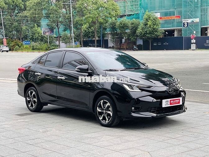 Toyota Vios 1.5G 2024 Đen 15.000 km