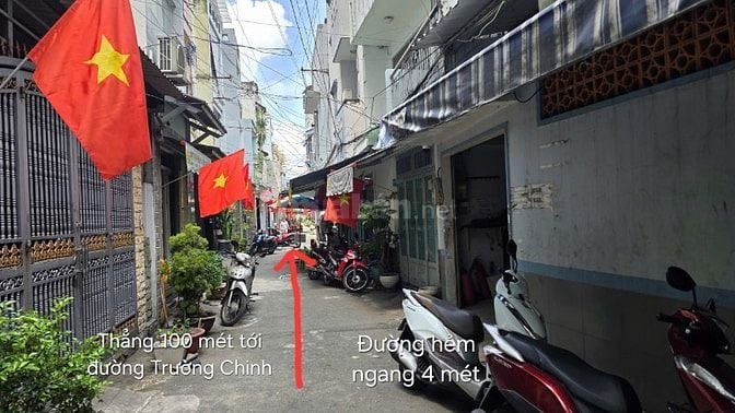 Cho thuê kho 75m2 1 lầu cách ngã 4 Bảy Hiền 300m Trường Chinh,Tân Bình