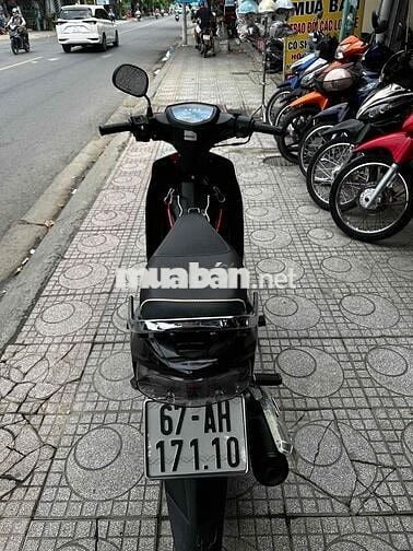 Sirius 50cc 2025 Đỏ đen 4000 km