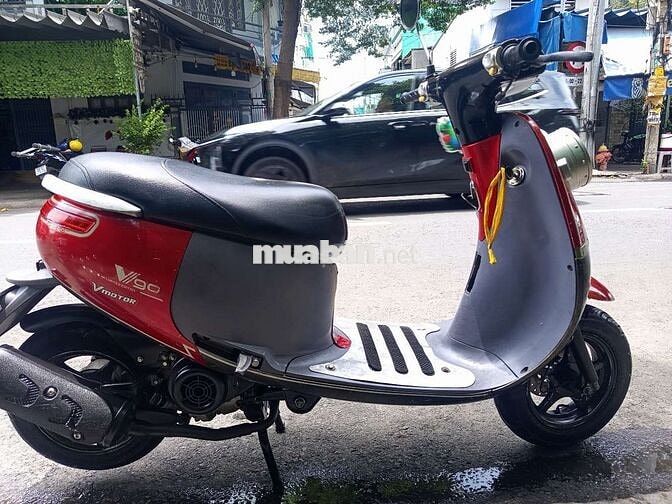 Xe tay ga Vmotor Vigo Đỏ, xám Xăng