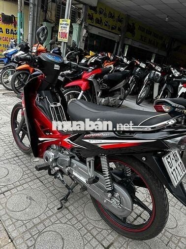 Sirius 50cc 2025 Đỏ đen 4000 km