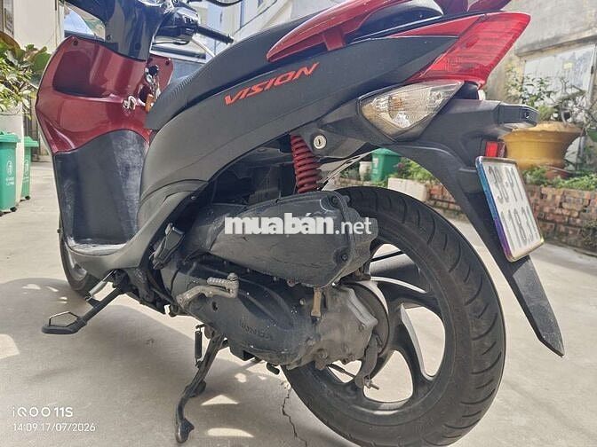 Honda Vision 2013 Đen, Đỏ