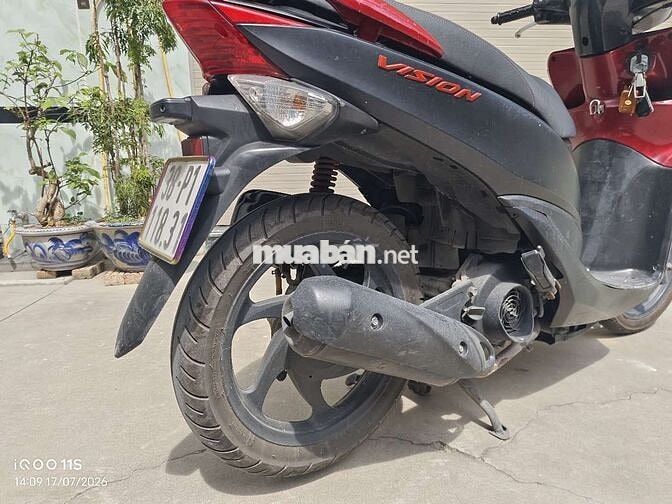 Honda Vision 2013 Đen, Đỏ