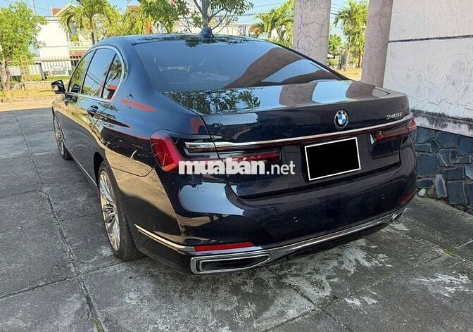 BMW 740Li 2021 Xanh cavansite odo 4 vạn zin