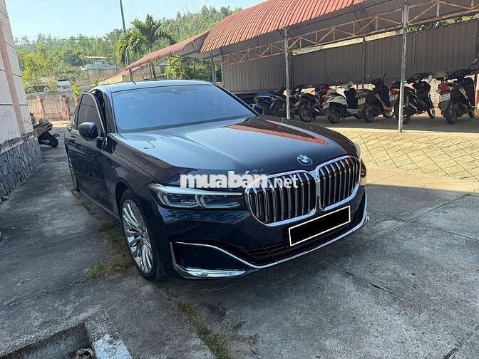 BMW 740Li 2021 Xanh cavansite odo 4 vạn zin