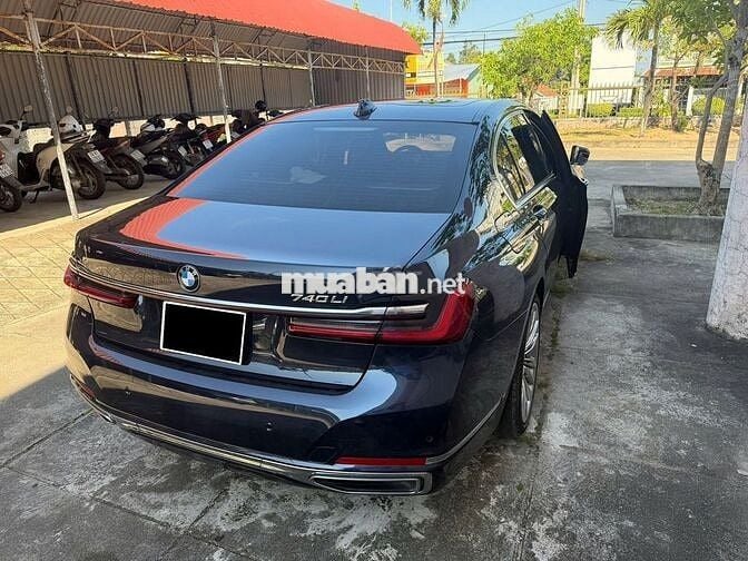 BMW 740Li 2021 Xanh cavansite odo 4 vạn zin