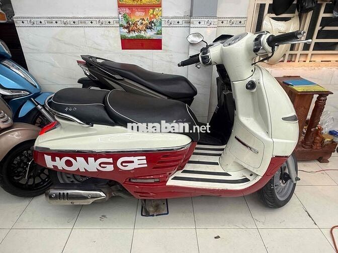 Peugeot Django 2018 Trắng, Đỏ Pháp