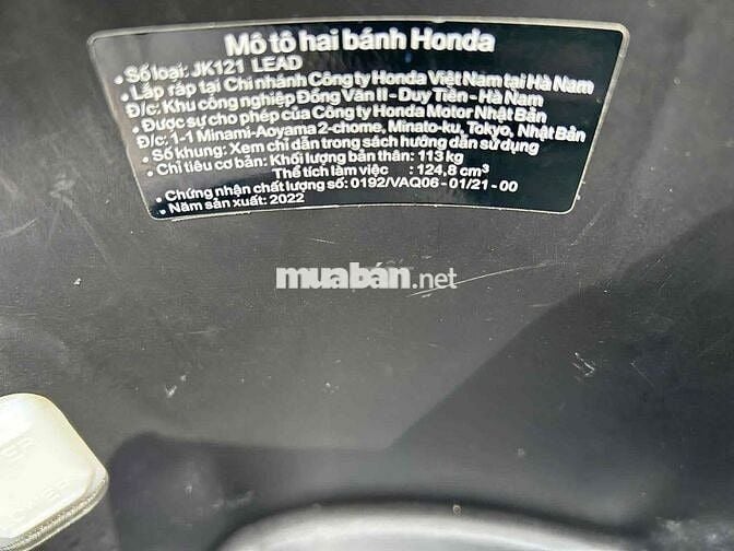 Honda Lead Special Edition 2022 Bạc 11233 km
