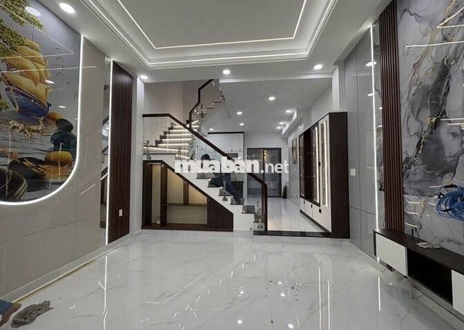 HẺM 10m KHU VIP TÂN SƠN NHÌ, 6x15m_ĐÚC 3.5 TẤM MỚI, 4PN, 3WC, S.Thượng