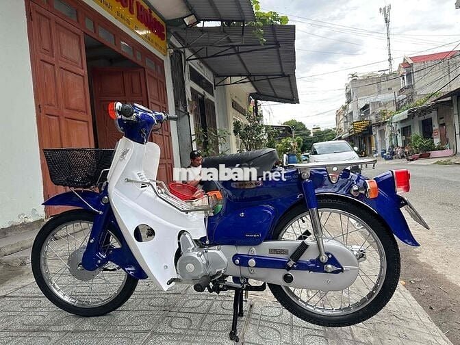 Honda Cub 88/50 Xanh Trắng Xăng cơ