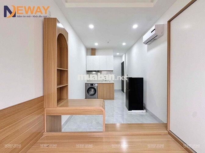 đối diện Etown - cộng hoà có ban công đầy đủ nội thất mới xây