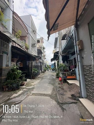  Hẻm 5m Vườn Lài, Tân Phú. DT 4x13- ĐÚc 3 Lầu-St. hơn 6 TỶ