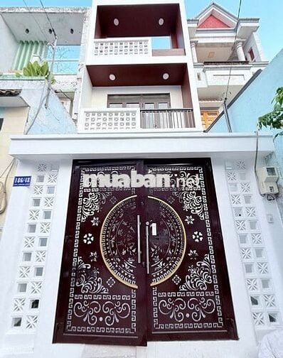 Bán nhà mới xây HXH, 4x20m, Tô Ký, Đông Thạnh, TP. HCM